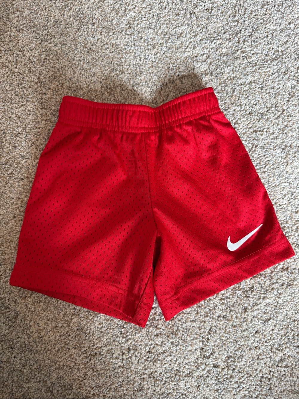 Nike Toddler Boys Mesh Basketball Shorts Red 2T